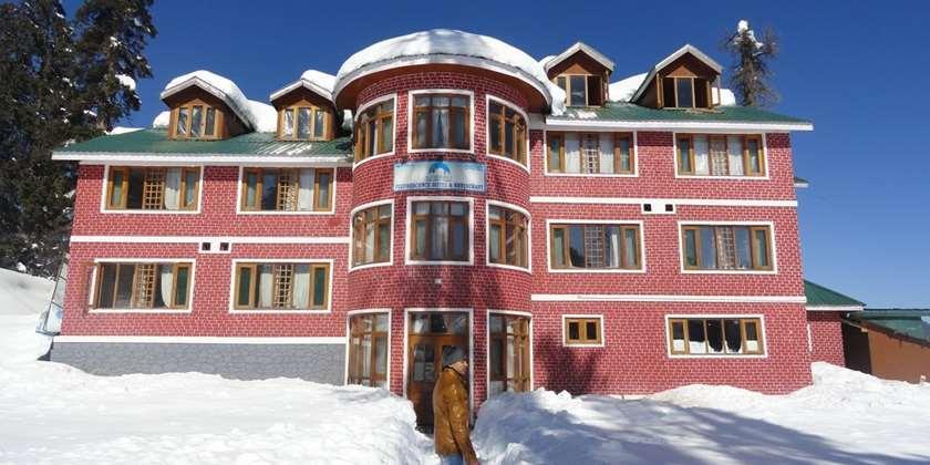 Fluorescence Hotel And Restaurant Gulmarg Dış mekan fotoğraf